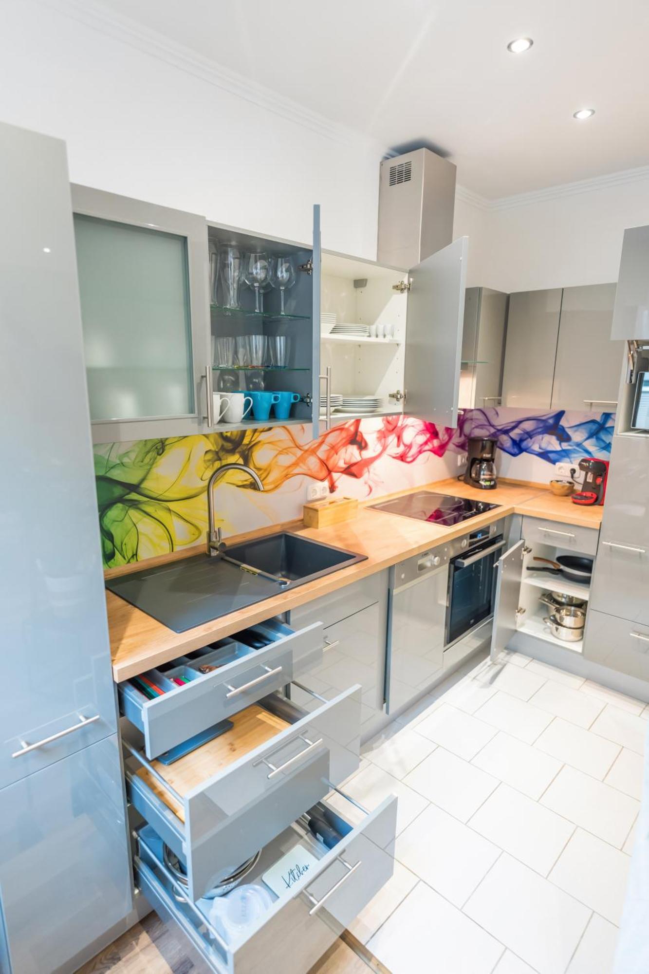 Ferienwohnung Stylisch - Ruhig - Gemuetlich - Zentral - Einladend Krefeld Exterior foto
