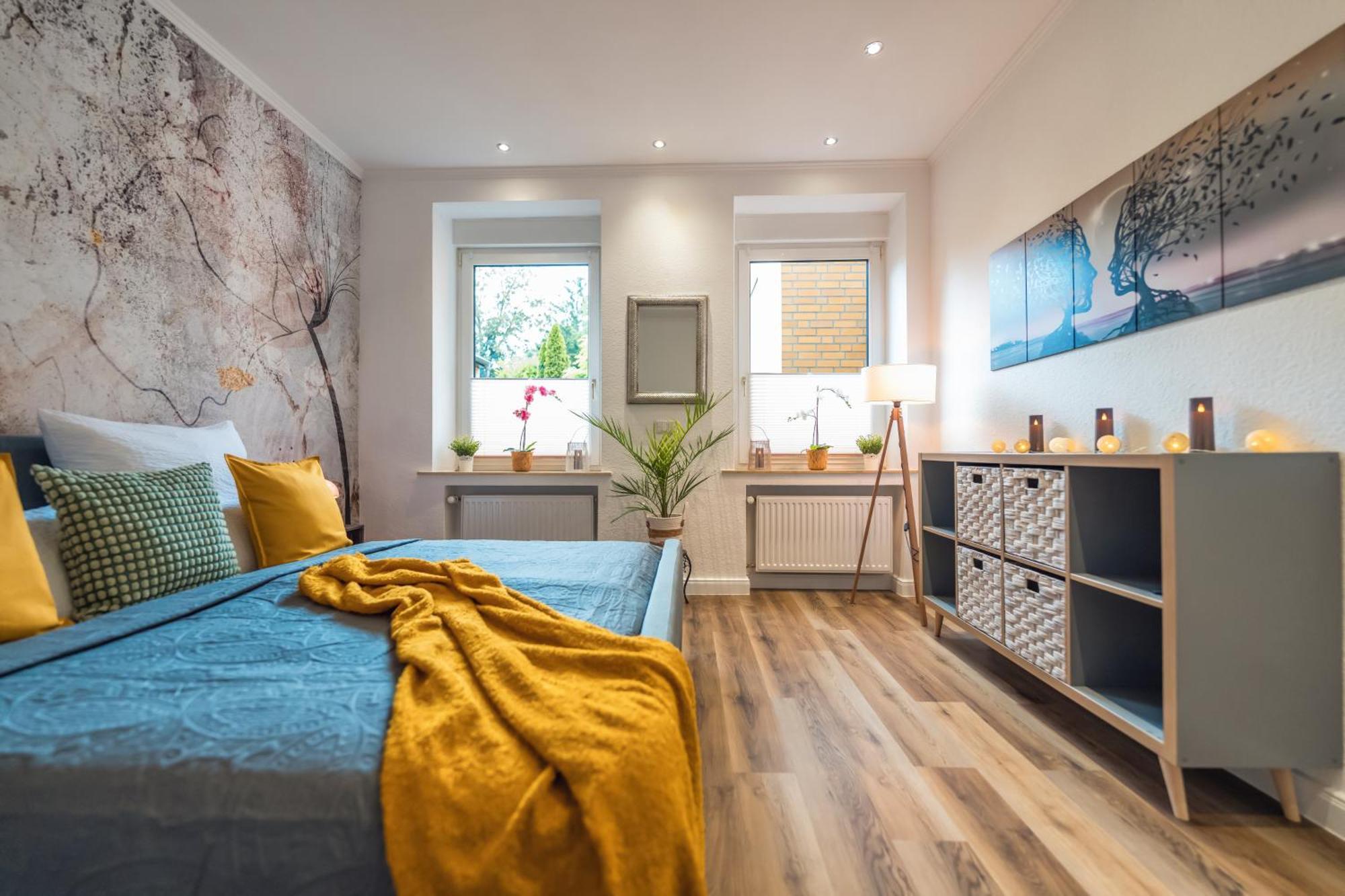 Ferienwohnung Stylisch - Ruhig - Gemuetlich - Zentral - Einladend Krefeld Exterior foto